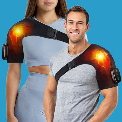 Orthèse d'épaule chauffante avec vibration pour hommes et femmes
