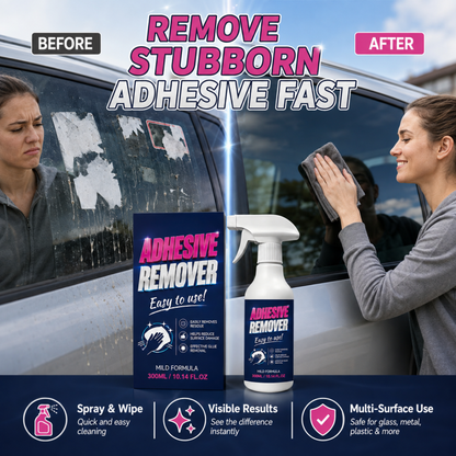 Spray dissolvant d'adhésif multi-surfaces