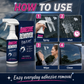 Spray dissolvant d'adhésif multi-surfaces
