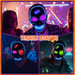 Masque de crâne LED d'Halloween