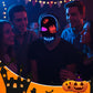 Masque de crâne LED d'Halloween