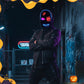 Masque de crâne LED d'Halloween