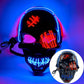 Masque de crâne LED d'Halloween
