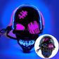 Masque de crâne LED d'Halloween