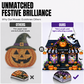 Kit de bricolage pour créer une décoration suspendue scintillante sur le thème d'Halloween