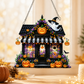 Kit de bricolage pour créer une décoration suspendue scintillante sur le thème d'Halloween