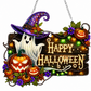 Kit de bricolage pour créer une décoration suspendue scintillante sur le thème d'Halloween