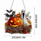 Kit de bricolage pour créer une décoration suspendue scintillante sur le thème d'Halloween
