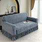 📢📢40% DE RÉDUCTION !! ⏰😌 Housse de Canapé Antidérapante à Volants – Tissu Jacquard – Bord Élastique & Couverture Totale pour Protection Quotidienne sans Glissement 🏠