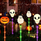🎃 50 % DE RÉDUCTION EN CE MOMENT ! 🕷️ Guirlande lumineuse solaire en forme de citrouille à enfoncer dans le sol – Étanche, allumage/extinction automatique et décoration effrayante pour Halloween 👻