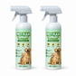 Spray anti-puces pour animaux de compagnie à base de plantes