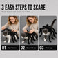 Costume d'Halloween d'araignée pour animaux de compagnie : tenue effrayante en peluche pour chien ou chat