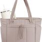 💕 Promotion Spéciale -50% 🎁 Sac Cabas Matelassé Wandering Nature avec Porte-Gobelet, Compartiment pour Ordinateur Portable & Passe-Sangle pour Valise – Idéal Voyage, Travail, Infirmières, Femmes