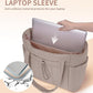 💕 Promotion Spéciale -50% 🎁 Sac Cabas Matelassé Wandering Nature avec Porte-Gobelet, Compartiment pour Ordinateur Portable & Passe-Sangle pour Valise – Idéal Voyage, Travail, Infirmières, Femmes