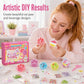 Kit de bricolage pour fabriquer un jouet « squishy » « Fried Ice » avec motif « griffe de chat » pour enfants