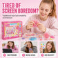 Kit de bricolage pour fabriquer un jouet « squishy » « Fried Ice » avec motif « griffe de chat » pour enfants