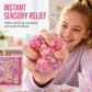Kit de bricolage pour fabriquer un jouet « squishy » « Fried Ice » avec motif « griffe de chat » pour enfants