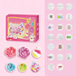 Kit de bricolage pour fabriquer un jouet « squishy » « Fried Ice » avec motif « griffe de chat » pour enfants