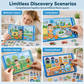 🧩 50% DE RÉDUCTION! 🧒 Livre Magnétique Silencieux pour Enfants – Scènes pliables, éducatif & magnétique – Stimule la créativité & l'apprentissage ✨