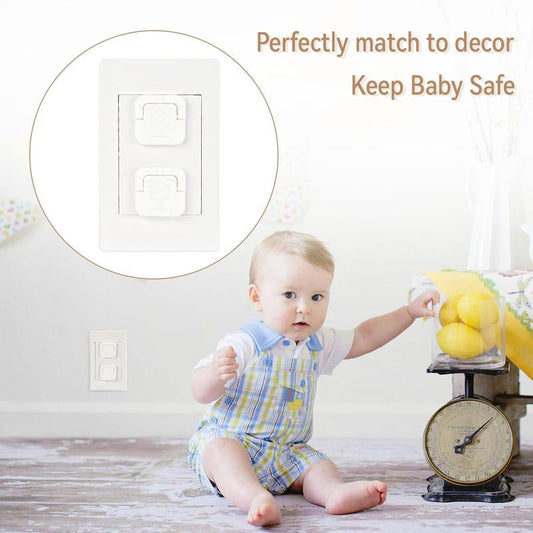 🔌 50% DE RÉDUCTION! 🧒 Cache-prises de sécurité pour bébé – Protège les petits doigts, facile pour les adultes – Indispensable pour chaque maison américaine ✨