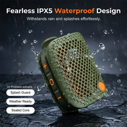 Enceinte Bluetooth portable avec technologie TWS stéréo, mini-enceinte sans fil étanche IPX5
