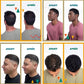 Ensemble de Fibres Capillaires pour Cheveux Clairsemés et Zones de Calvitie