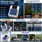 Pompe à oxygène portable pour aquarium