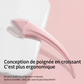 Pousbo® Ciseaux à sourcils avec peigne