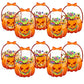 Sacs à surprises transparents en forme de citrouille pour Halloween