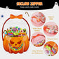 Sacs à surprises transparents en forme de citrouille pour Halloween