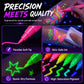Stylos tatouage pour soirée fluo