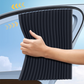 📢📢40% DE RÉDUCTION !! ⏰ Pare-Soleil Universel pour Voiture – Polyester Ignifuge – Rail Coulissant & Isolation Thermique for Vitres Avant & Arrière 🛡️