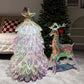 Décoration de sapin de Noël gonflable 3D
