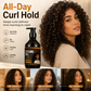 Gel coiffant Stronq Hold pour cheveux bouclés