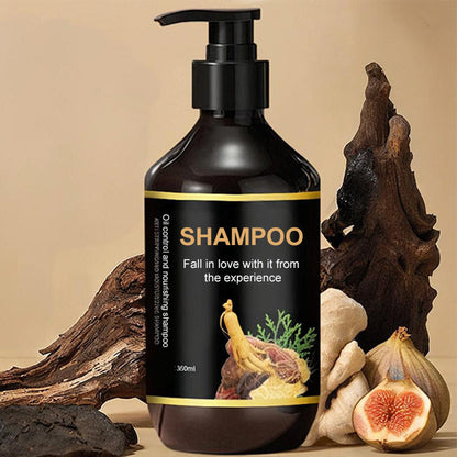 Shampoing favorisant la pousse des cheveux aux huiles végétales