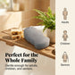 Éponge de bain exfoliante double face