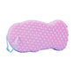 Éponge de bain exfoliante double face
