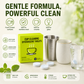Lot de 12 pastilles effervescentes au oxygène actif pour le nettoyage des tasses