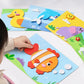 Autocollants DIY en mousse EVA représentant des animaux de dessins animés pour enfants