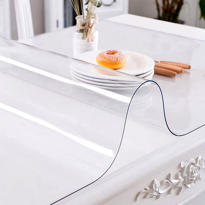 Tapis de table épais transparent en PVC
