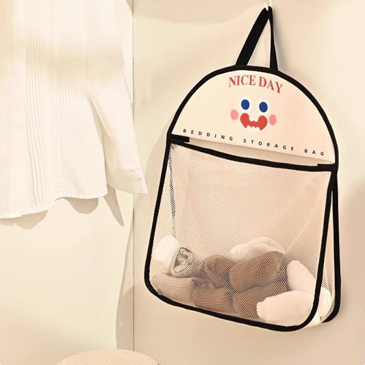 Sac de Rangement Suspendu Multifonction en Maille Visible