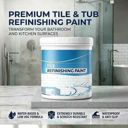Kit de peinture pour la rénovation de carrelages et de baignoires