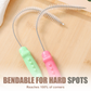 Brosse de nettoyage de paille extra longue réutilisable