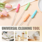 Brosse de nettoyage de paille extra longue réutilisable