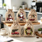 🎅🎁 -60% ! 🎄Sacs Cadeaux de Noël à Cordon – Imprimés Festifs & Tissu Durable pour Emballage Chic et Réutilisable.