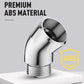 Adaptateur coudé pour pommeau de douche à 135 degrés