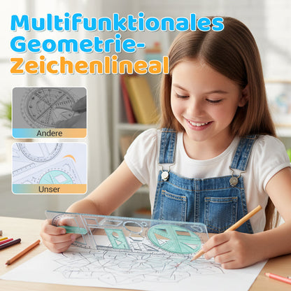 Règle de Dessin Géométrique Multifonction