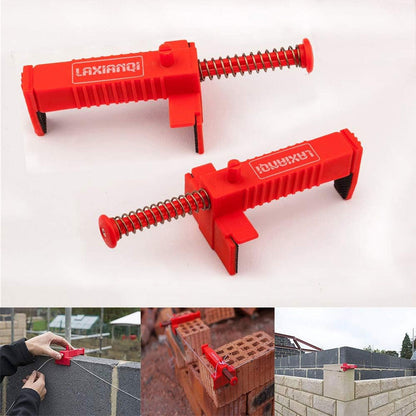 📢📢40 % DE RÉDUCTION !! ⏰Pinces à Cordeau Réglables en PA6 avec Rallonges – Double Taille & Installation Sans Outil for Alignement Précis sur Chantier 🧱✨