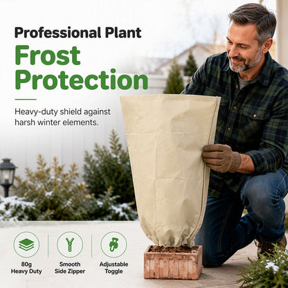 ✨Protégez vos plantes en un clin d'œil ! Housse de protection thermique « No-Tear »
