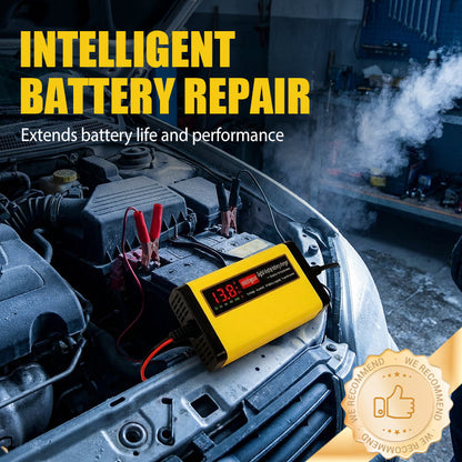 Chargeur universel de batterie de moto 12V avec pinces